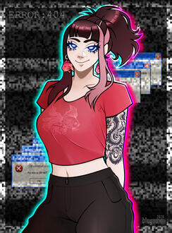 dani liao "404" - firebird oc